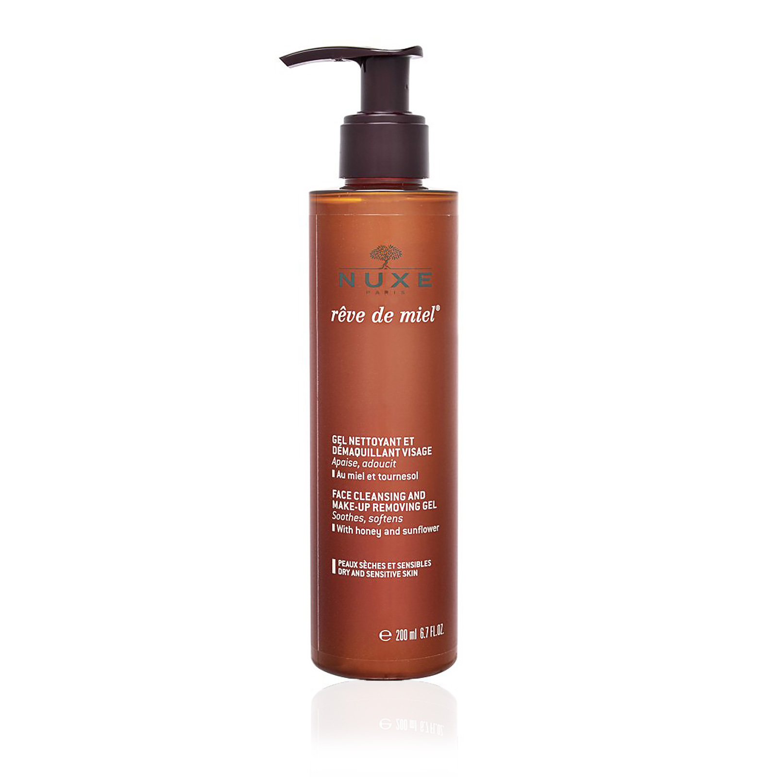 Rêve de Miel Face Cleansing and Make-up Removing Gel (Dry and Sensitive Skin)