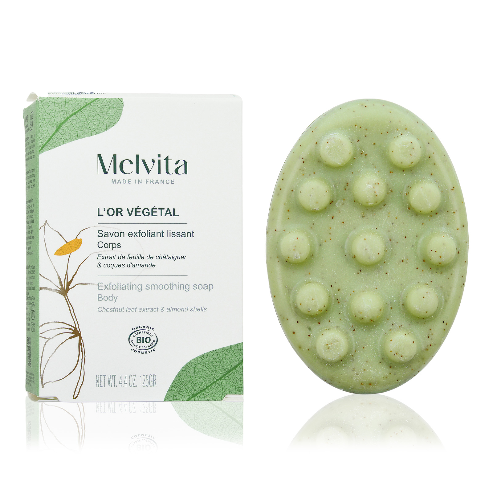 L'Or Végétal Exfoliating Smoothing Body Soap